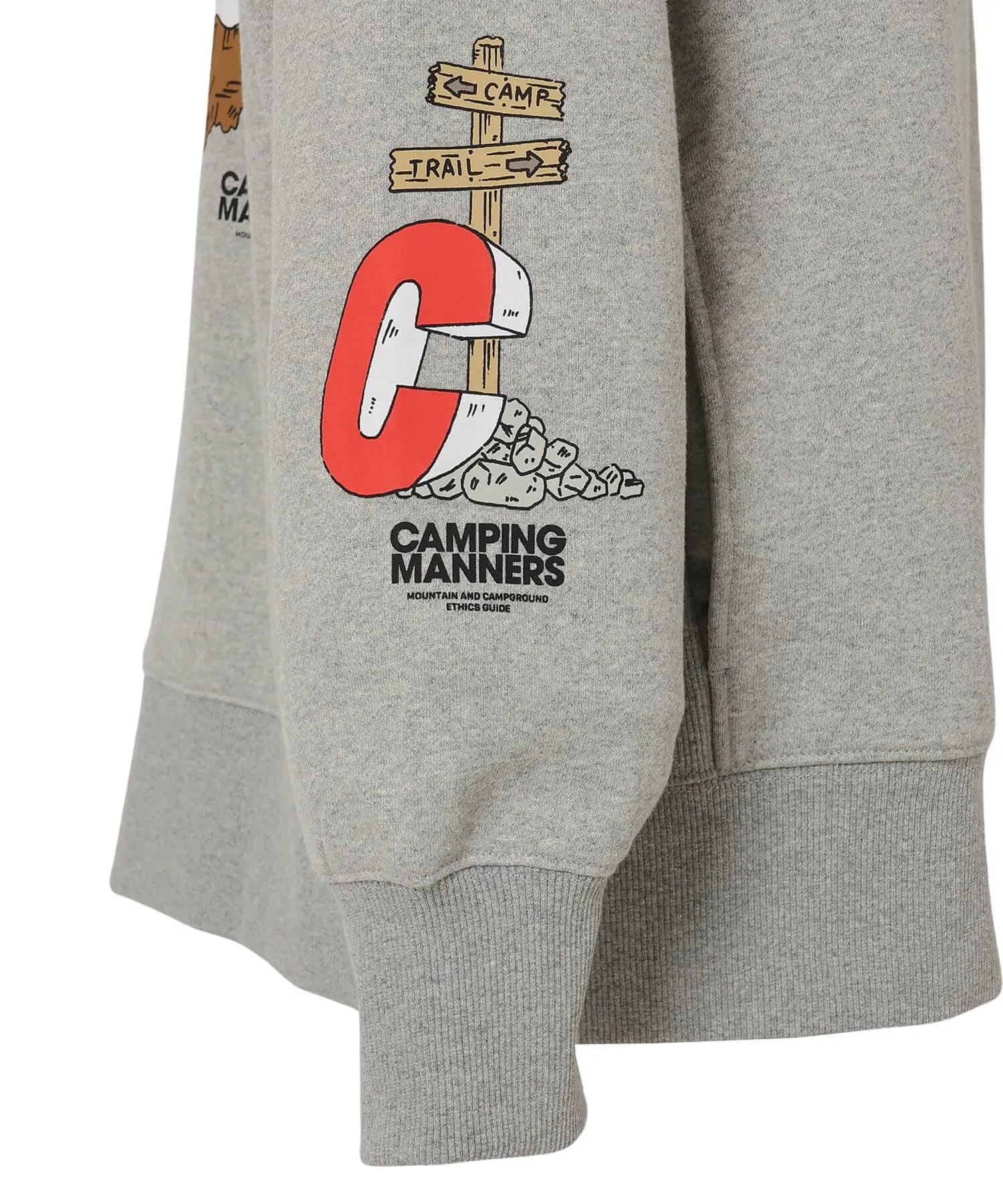 日本 Nanga Eco Hybrid Camping MannersRRC Sweatshirt 男裝長袖上衣