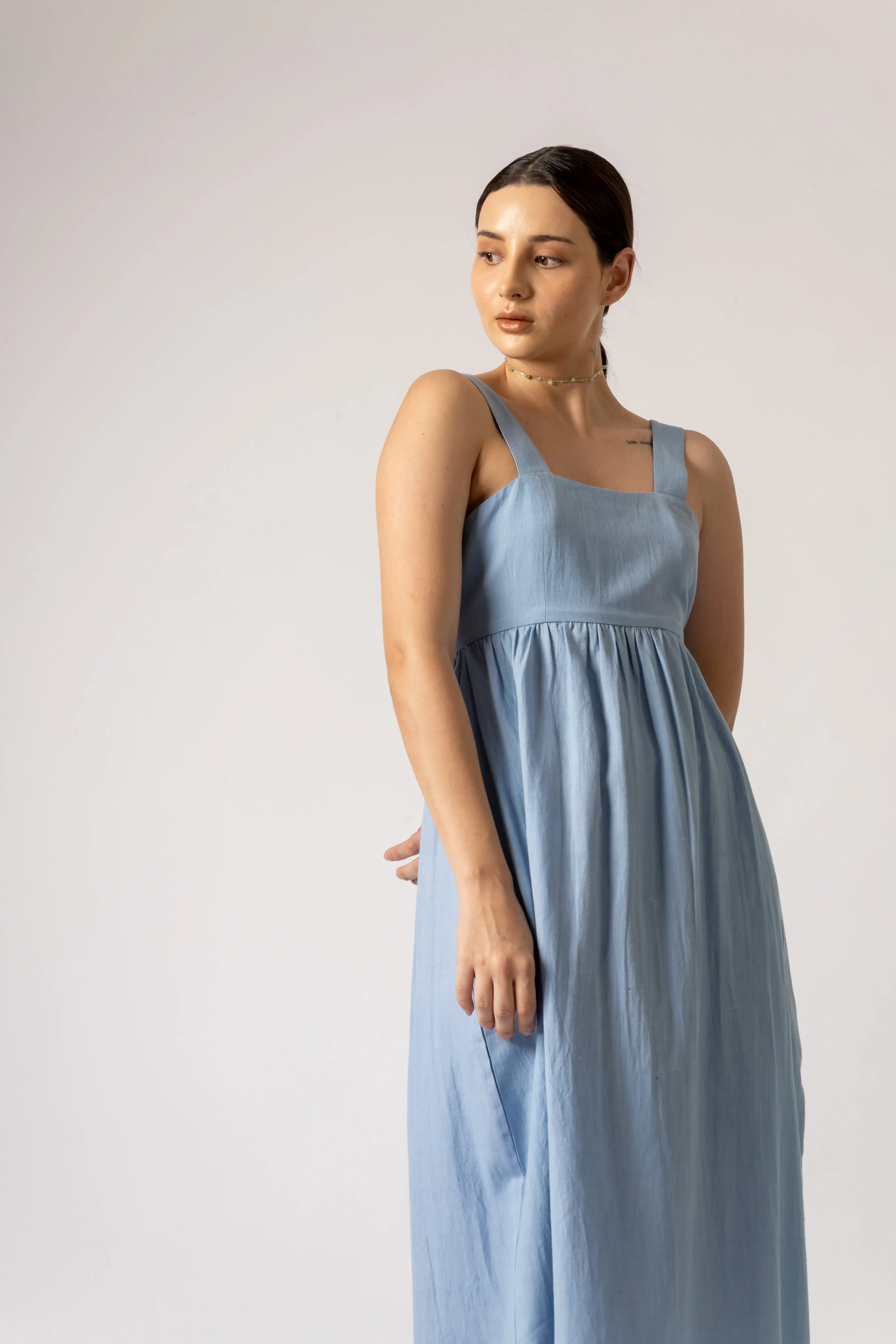 CLARA BLUE DRESS