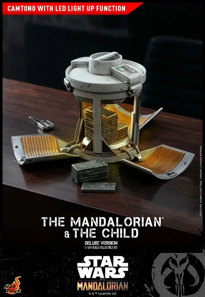 Hot Toys - TMS015 - The Mandalorian - 1/6th scale The Mandalorian and The Child Collectible Set (Deluxe Version)