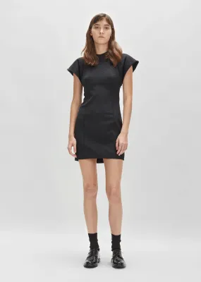 Hybrid Sweatshirt Tank Mini Dress