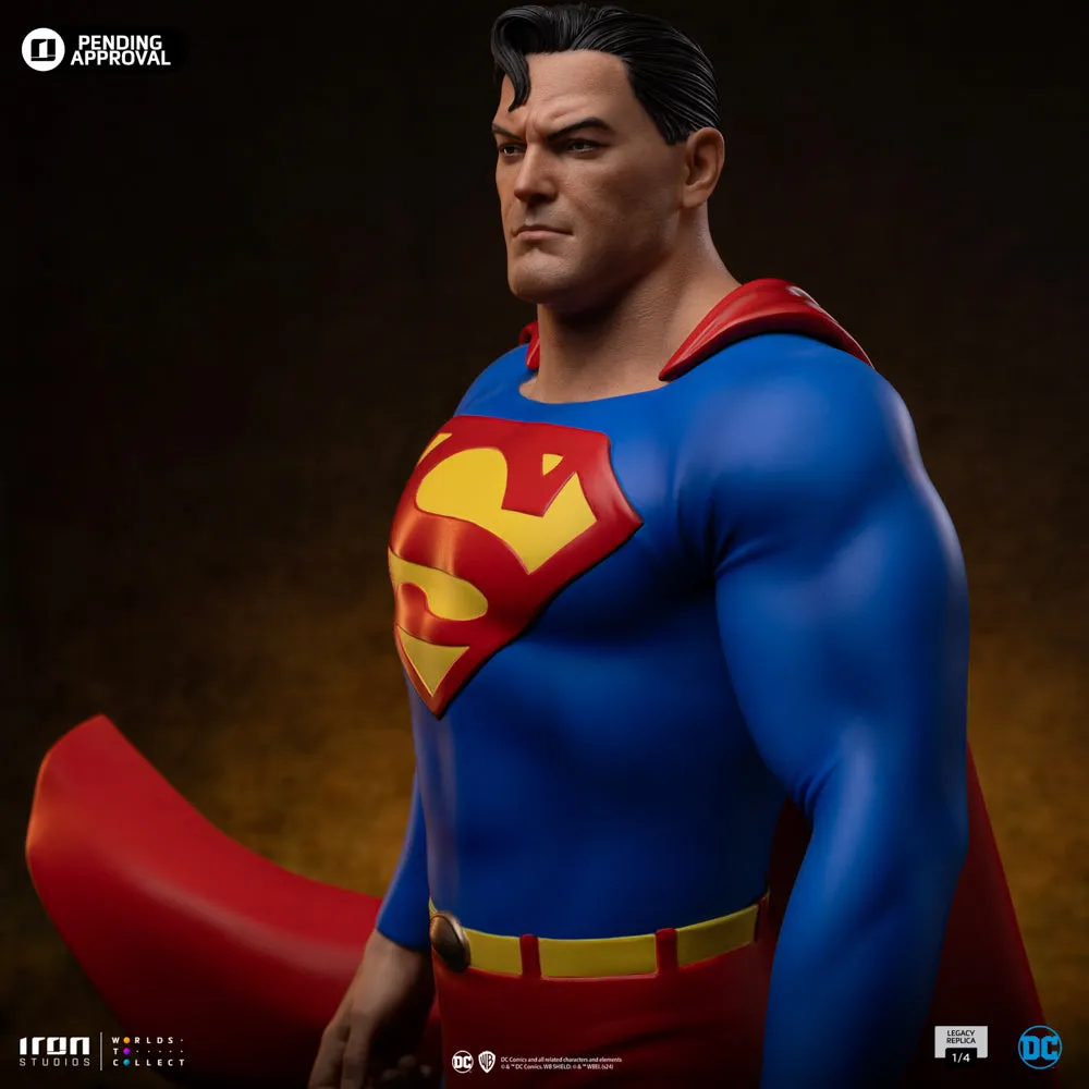 IRON STUDIOS SUPERMAN DC TRINITY LEGACY REPLICA 1/4 SCALE STATUE