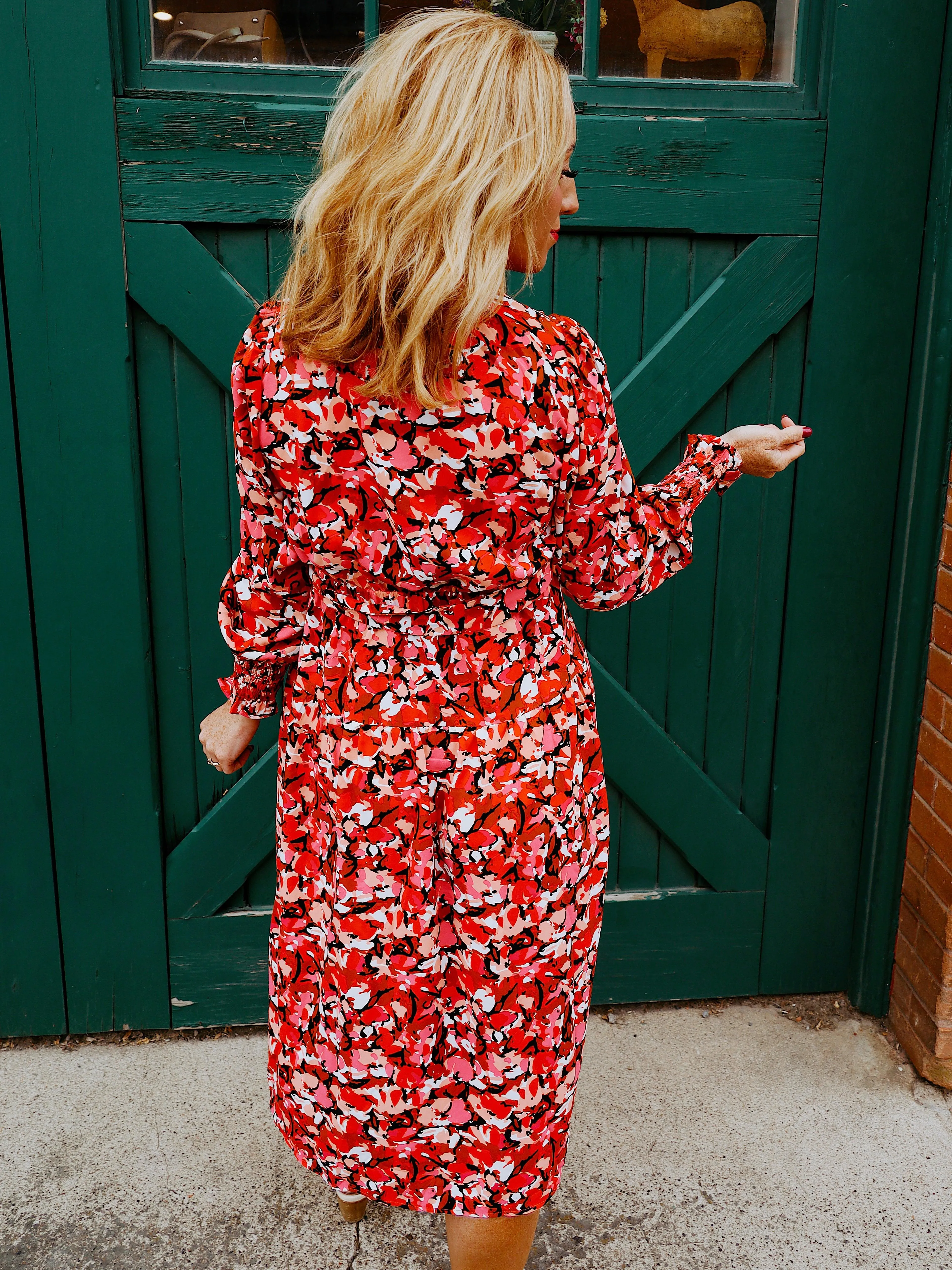 Moana Flows Floral Dress
