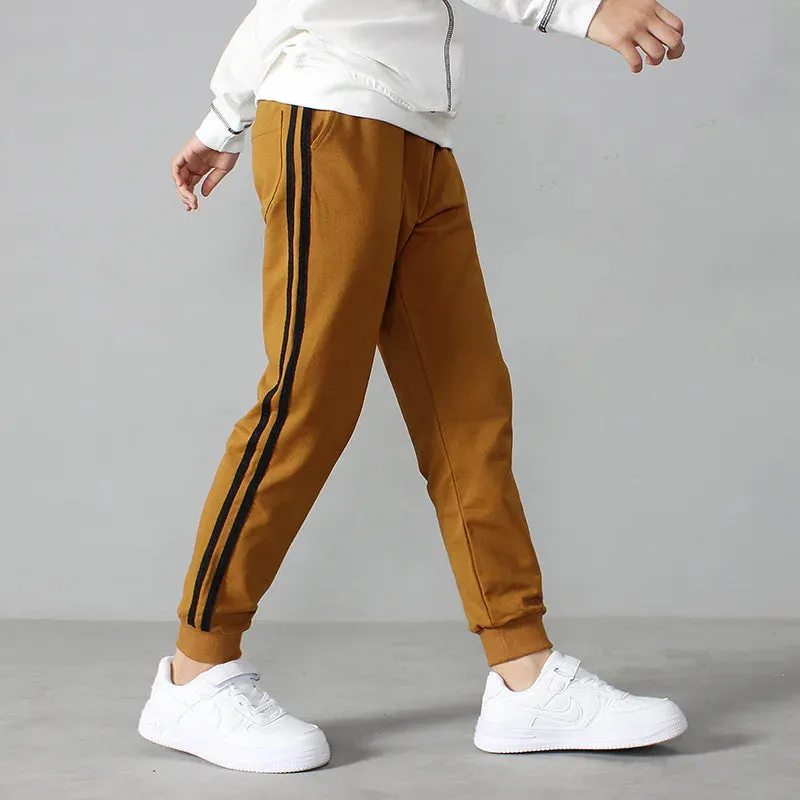 Spring and Autumn new boys sports pants girls cotton anti-mosquito pants children's pants girls pants  kids clothes