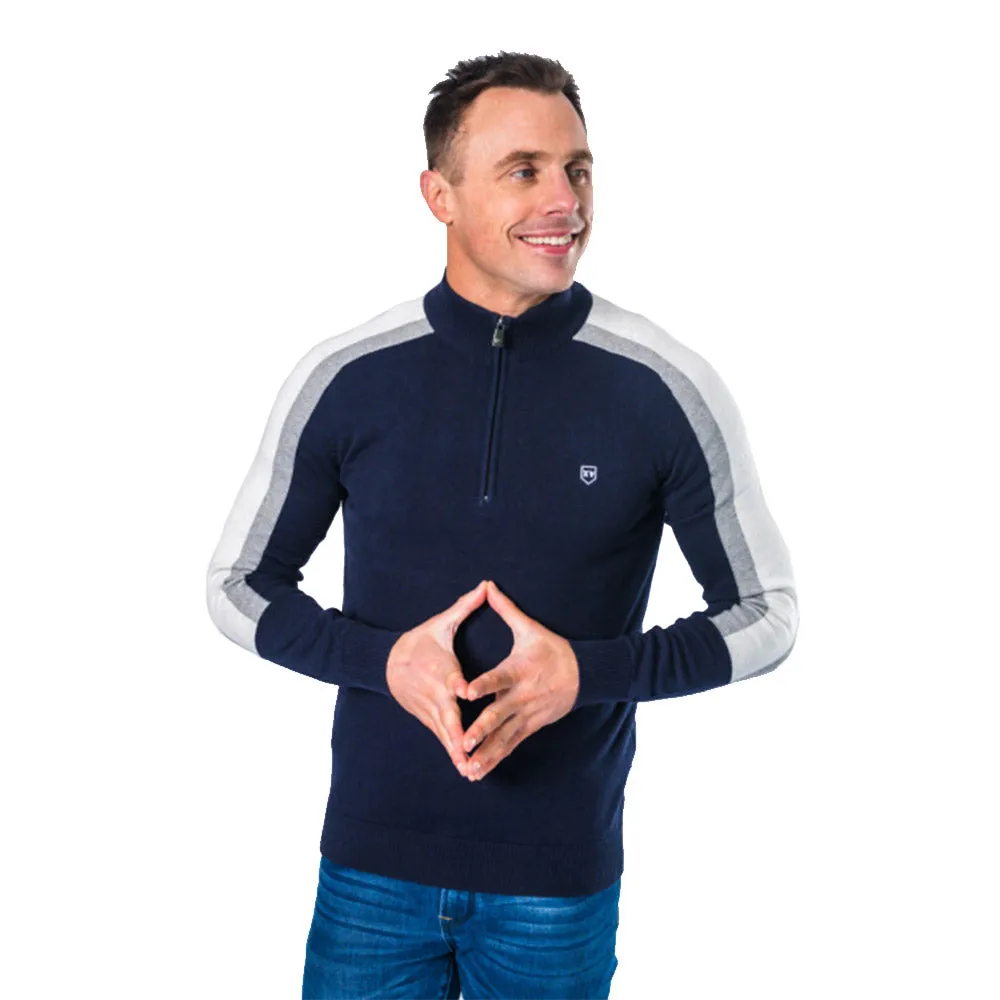 XV Kings Half Zip - Sunwolves Admiral Stripe